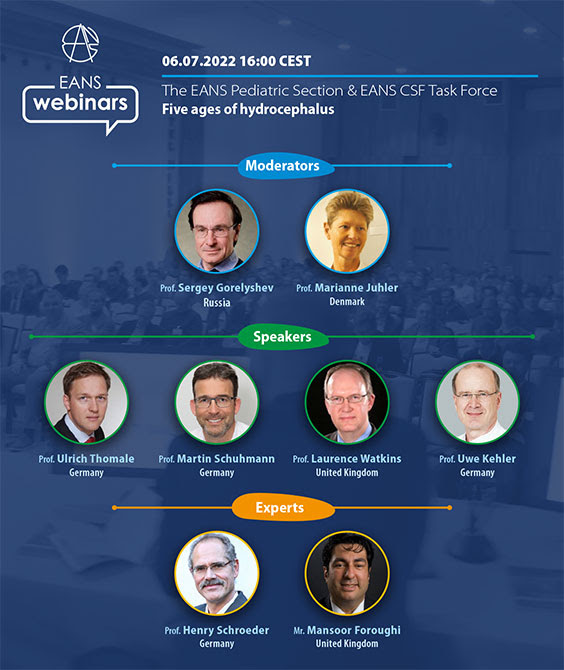 Five ages of hydrocephalus